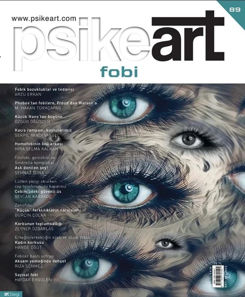 Psikeart 89.Sayı Eylül-Ekim 2023 ürün görseli 1