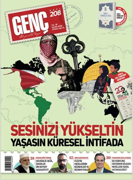 Genç 208.Sayı Ocak 2024 ürün görseli 1