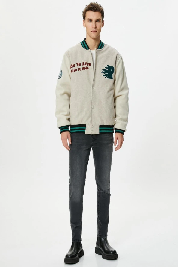 Erkek Siyah Jeans - Resim 2