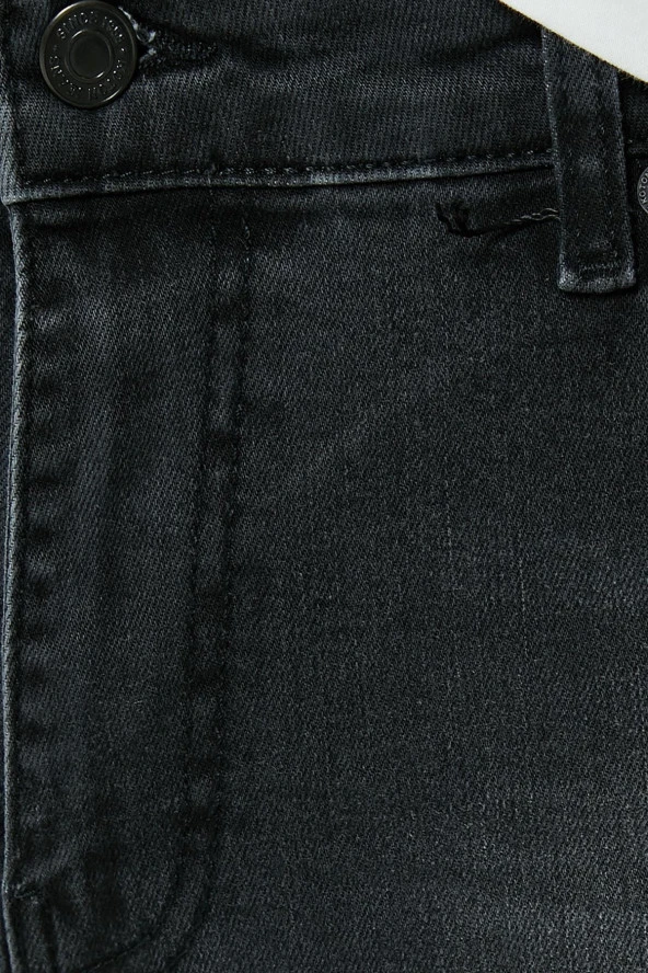 Erkek Siyah Jeans - Resim 6