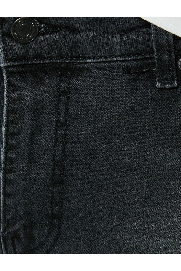 Erkek Siyah Jeans - Resim 12