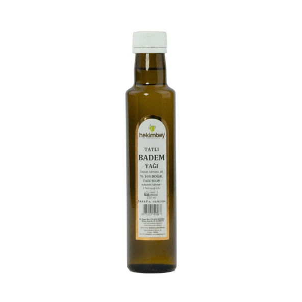 Tatlı  Badem Yağı  (250ml) ürün görseli 1