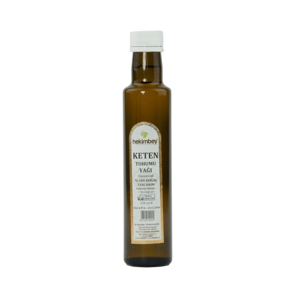 Keten Tohumu Yağı (250ml) ürün görseli 1