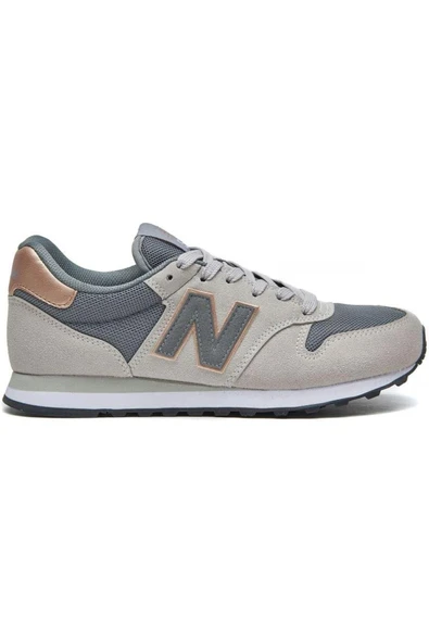 New Balance 500 Kadın Gri Spor Günlük Ayakkabı ürün görseli 1
