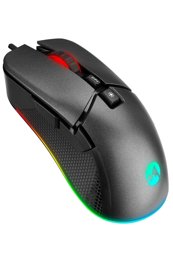 Everest SGM-05 X-Racer 7D Makrolu RGB 6400dpi Optik Gaming Oyuncu Mouse ürün görseli 1