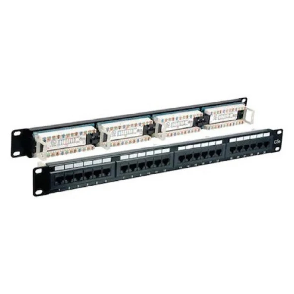 Uranium P24UTP PP-UC6-2524 CAT6 24 Port Patch Panel - Resim 2