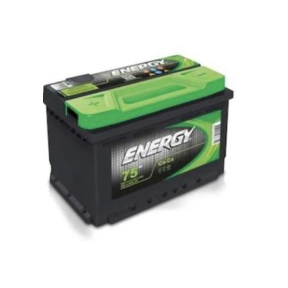 12V 75 AMPER 650A EN  ENERGY AKÜ   YENİ ÜRETİM ürün görseli 1