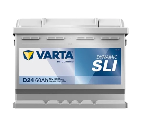 D24 Blue Dynamic 12 V 60 Ah 540A EN  VARTA AKÜ  Ü.T KASIM 2025 ürün görseli 1