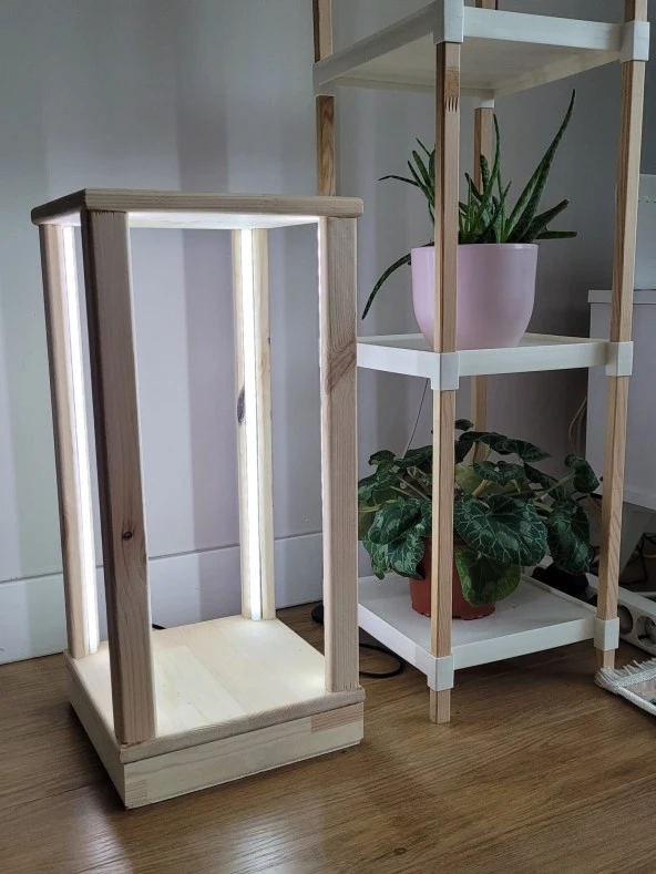 Gia Concept Ahşap Lambader ürün görseli 1