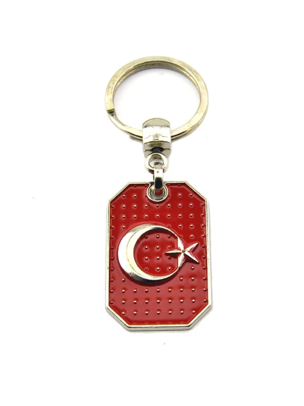 Ay Yıldız Künye Anahtarlık - Resim 2