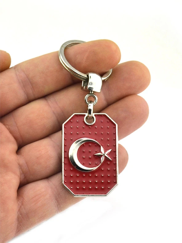 Ay Yıldız Künye Anahtarlık - Resim 8