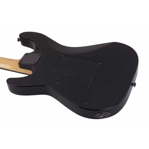 Schecter SGR C-1 FR Elektro Gitar (Gloss Black) - Resim 4