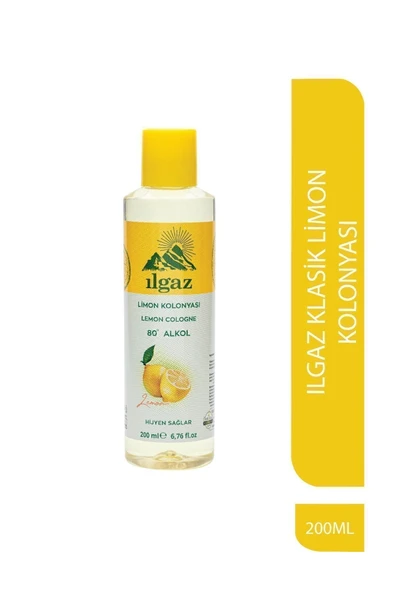 Limon Kolonyası 80 Derece 200 Ml Ferahlatıcı ve Hijyenik ürün görseli 1