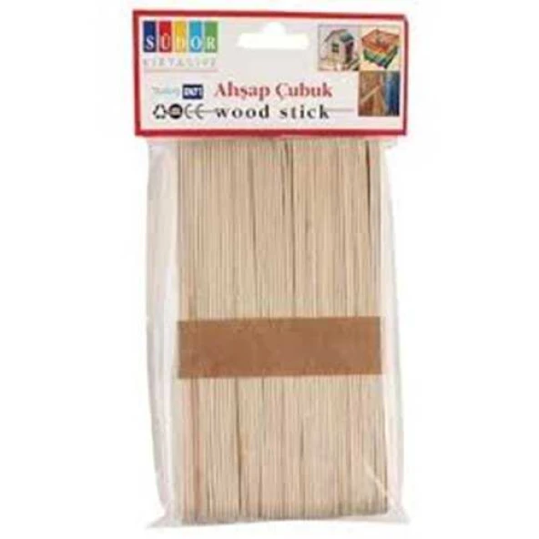 Südor Ahşap Çubuk Büyük 50 Li Natural Bs70 ürün görseli 1