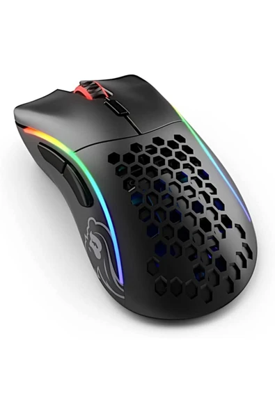 Glorious Model D Minus Kablosuz Mat Siyah Orta/küçük El Oyuncu Mouse Glo-ms-dmw-mb ürün görseli 1