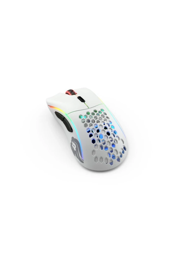 Glorious Model D Kablosuz Gaming Mouse - Mat Beyaz - Resim 3