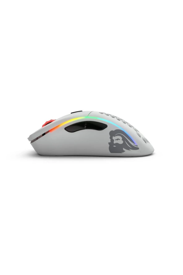 Glorious Model D Kablosuz Gaming Mouse - Mat Beyaz - Resim 4