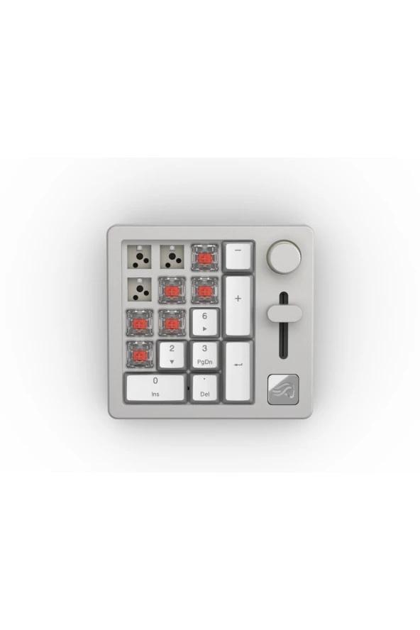 Glorious Numpad GLO-GMMK-NP-FOX-W Beyaz - Resim 7
