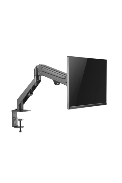 Twisted Minds TM-25-C06 Gaz Amortisörlü Düz/Kavisli Ekran 17"- 27" Max 6,5kg Tek Monitör Kolu ürün görseli 1