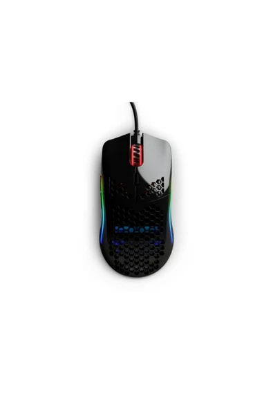 Glorious Model O Minus Gaming Mouse Glossy - Siyah - Resim 4