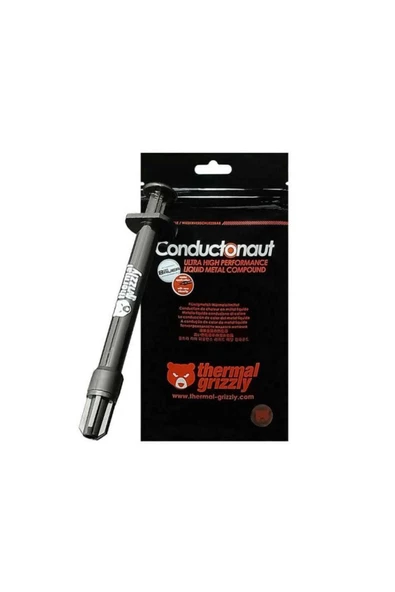Thermal Grizzly Conductonaut Likit Metal 5gr 73w Yüksek Performanslı Termal Macun ürün görseli 1