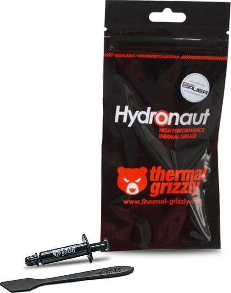Thermal Grizzly Hydronaut 1gr 11.8w-yüksek Performanslı Termal Macun ürün görseli 1