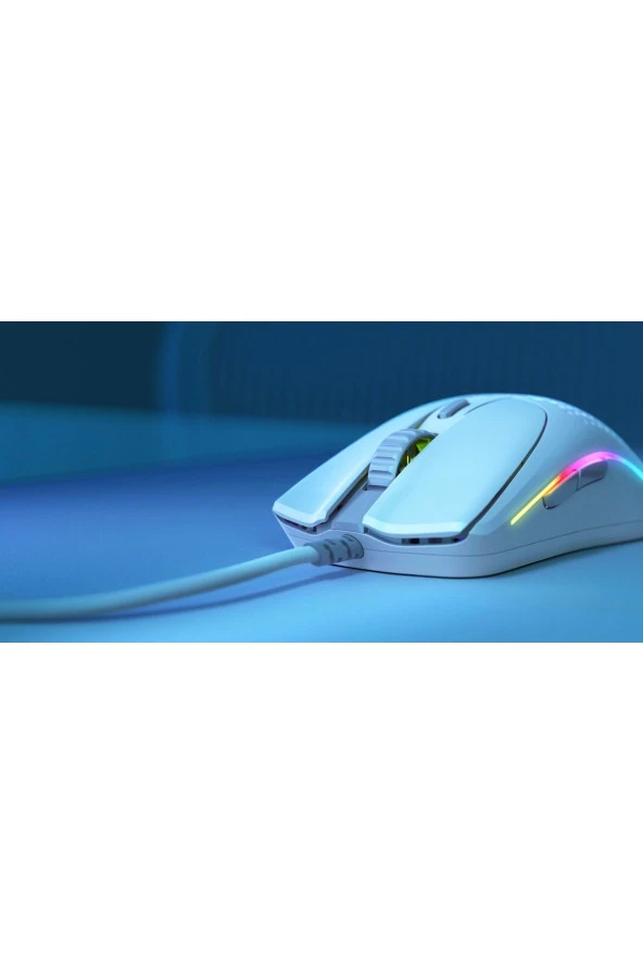 Glorious  Model O2 Kablolu Mouse Beyaz - Resim 7