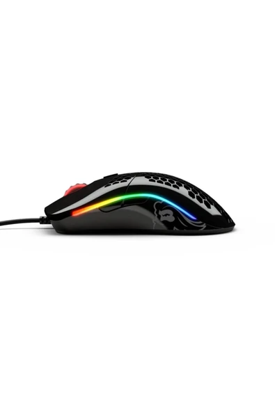 Glorious Model O Minus Gaming Mouse Glossy - Siyah - Resim 2