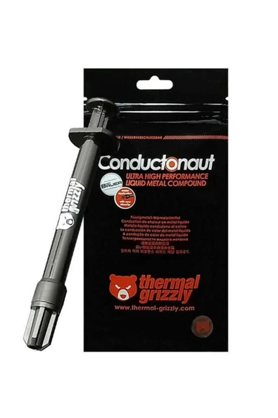 Thermal Grizzly Conductonaut Likit Metal 1gr 73w Yüksek Performanslı ürün görseli 1