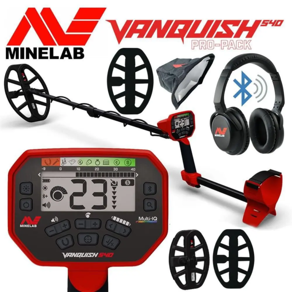 Minelab Vanquish 540 Dedektör + Hediye Pointer - Resim 2