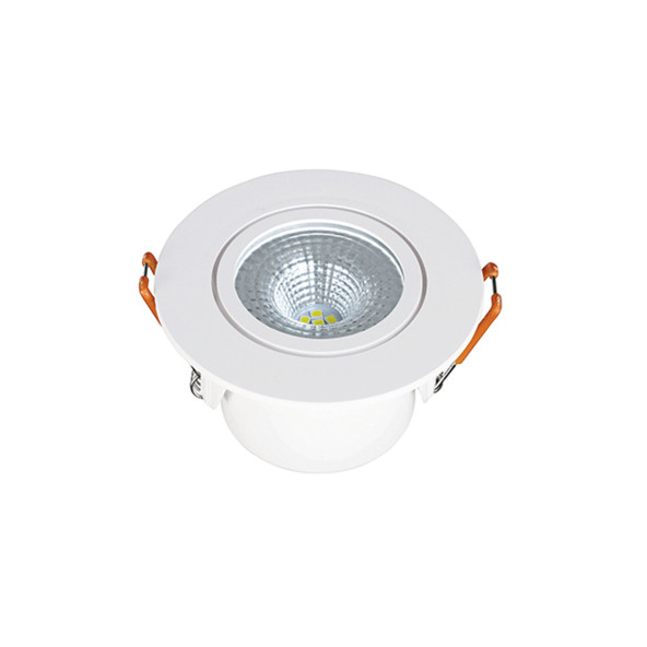 Global K2 KDL107 5W 6500K Beyaz Yuvarlak Cob Ledli Spot Armatür ürün görseli 1
