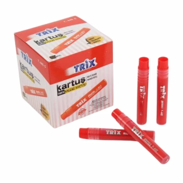Trix Tahta Kalem Kartuşu Kırmızı T-445C ürün görseli 1