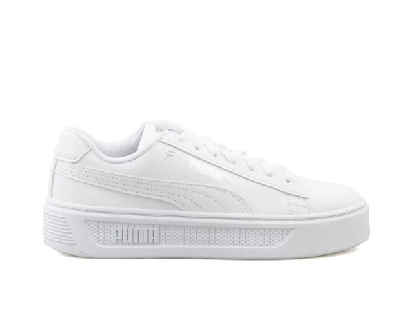 Puma Smash Platform V3 Beyaz Kadın Spor Ayakkabı 39075801 Beyaz ürün görseli 1