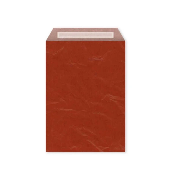 Bantlı Hediye Paketi Kağıt Kırmızı 25x6x30,5 cm - 25 Adet ürün görseli 1