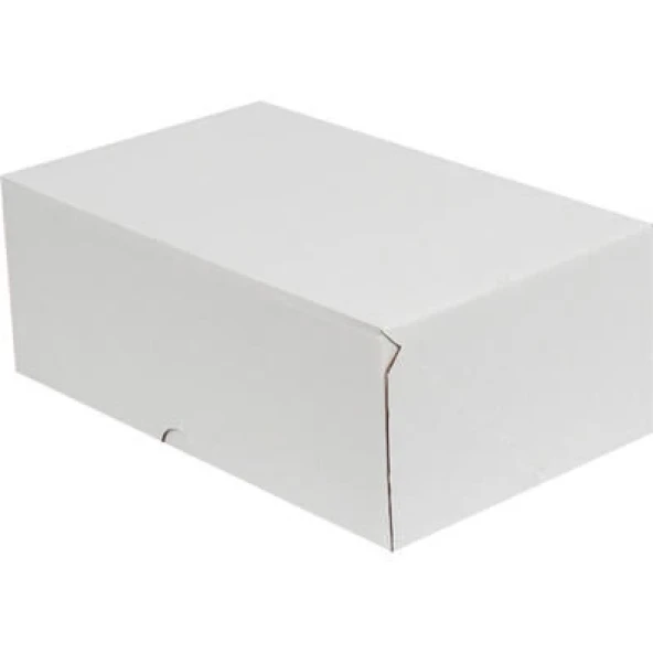 35x24x14cm E-Ticaret Kargo Kutusu - 4 Nokta - Beyaz ürün görseli 1