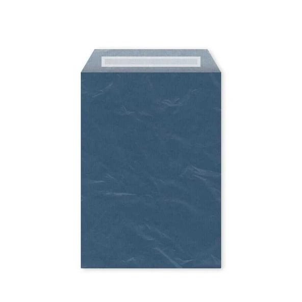 Bantlı Hediye Paketi Kağıt Mavi 25x6x30,5 cm - 25 Adet ürün görseli 1