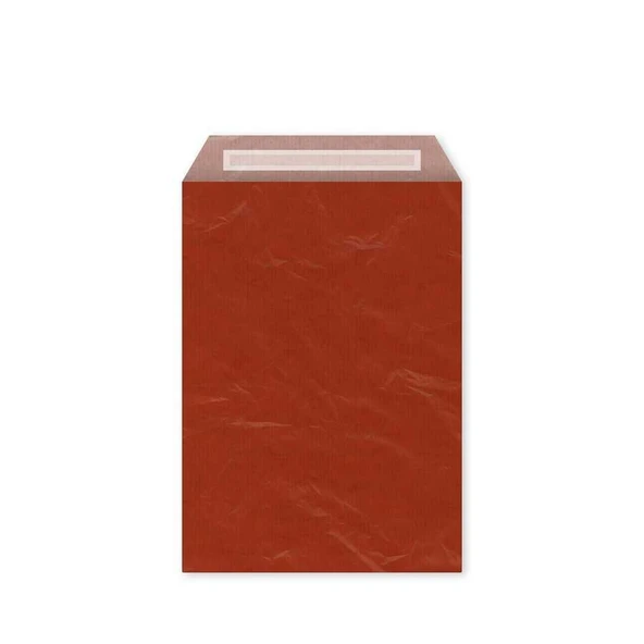 Bantlı Hediye Paketi Kağıt Kırmızı 20x6x25,5 cm - 25 Adet ürün görseli 1