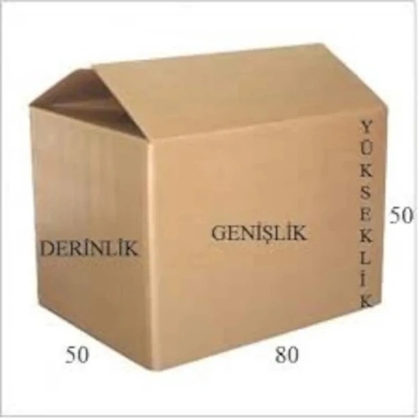 Karton Koli 50x80x50 cm 10 adet - Resim 2