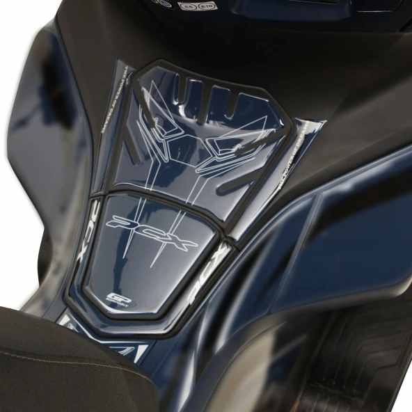 GP Kompozit Honda PCX 125 2021-2024 Uyumlu Tank Pad Mavi ürün görseli 1