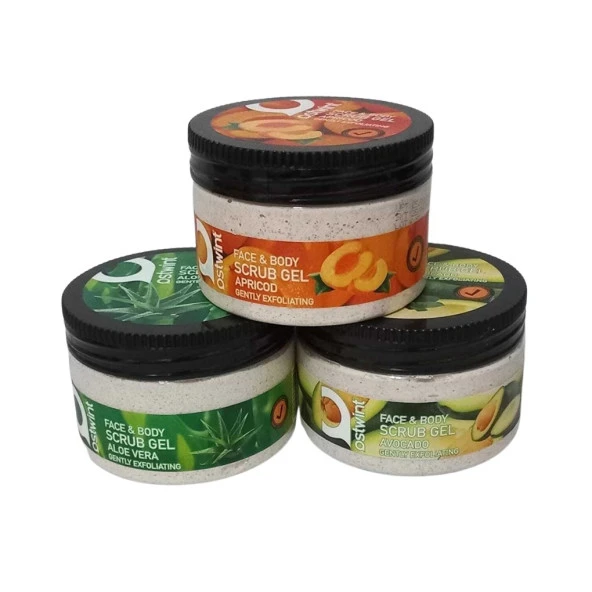 Ostwint Yüz Ve Vücut Scrub Jel 3'lü Set ürün görseli 1