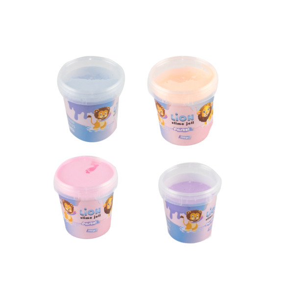 Slime Slaym Hazır Özel formullü 4  200 Gr Pastel Renk ürün görseli 1