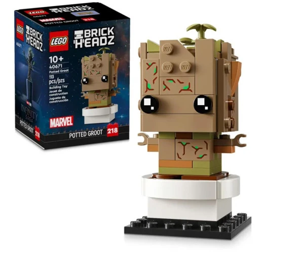 Lego BrickHeadz 40671 Marvel Potted Groot ürün görseli 1
