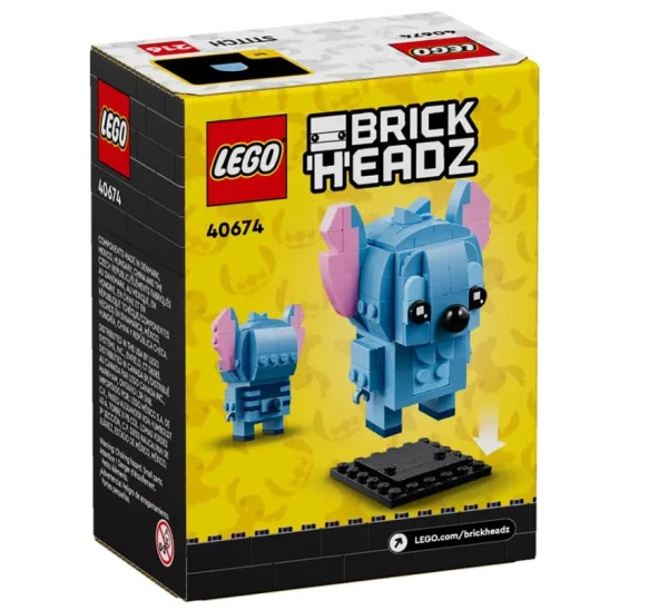 Lego BrickHeadz 40674 Stitch - Resim 2