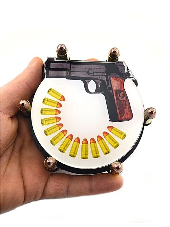 Bardak Altlığı Seti 4 lü - 14 Lü Tabanca - Resim 3