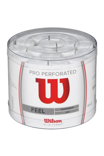 Wilson Pro Perforated Feel 60'lı Overgrip wrz4008wh ürün görseli 1