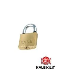 Kale Asma Kilit Sarı Pirinç 30 Mm - Resim 5