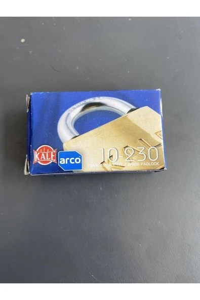 Kale Asma Kilit Sarı Pirinç 30 Mm - Resim 2