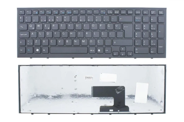 Sony Vaio VPCEH1C5E, VPCEH1E1E, VPCEH2C5042B Notebook Klavye (Siyah TR) ürün görseli 1