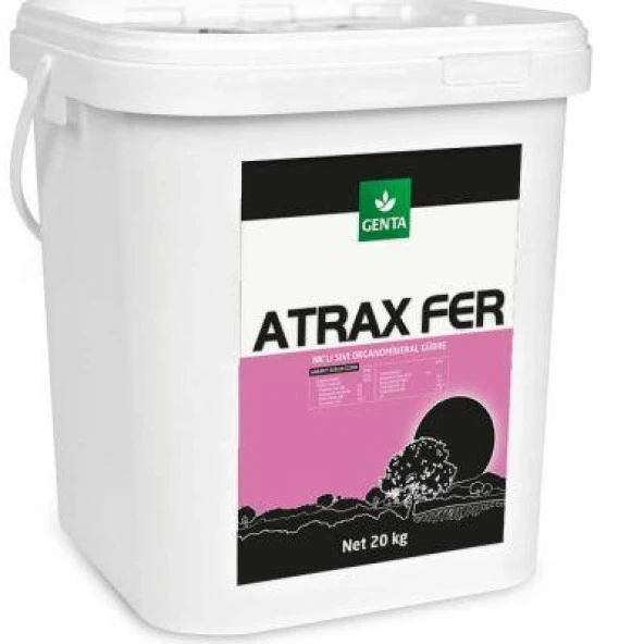 Genta| Atrax Fer Orgamineral Sıvı Gübre 20 lt ürün görseli 1