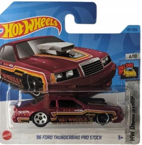 Hot Wheels Tekli Arabalar '86 Ford Thunderbird Pro Stok HKK03 ürün görseli 1